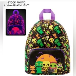 Funko PoP Disney's "Nightmare Before Christmas" Mini backlight backpack NWT